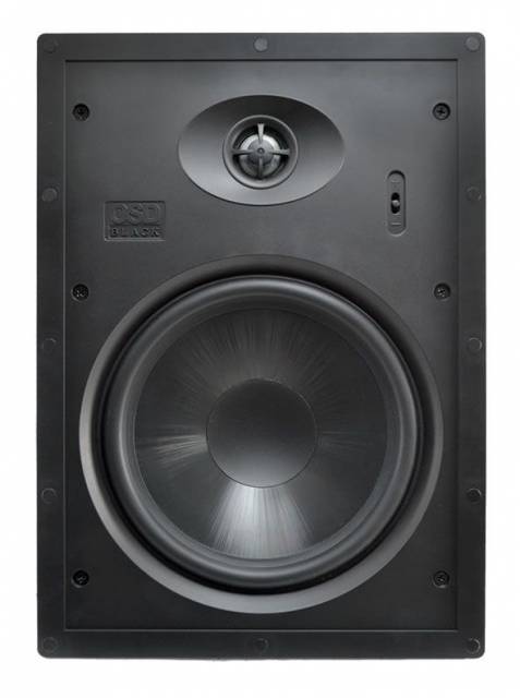 OSD T82 Black Series 8" In-Wall Speakers with a 1/2" Soild Soft Dome Tweeter (Pair)