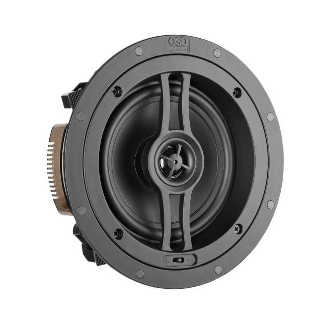OSD R62SM Audio Black Series 6.5" Weather-Resistant Shallow Mount In-Ceiling Speaker (Single)